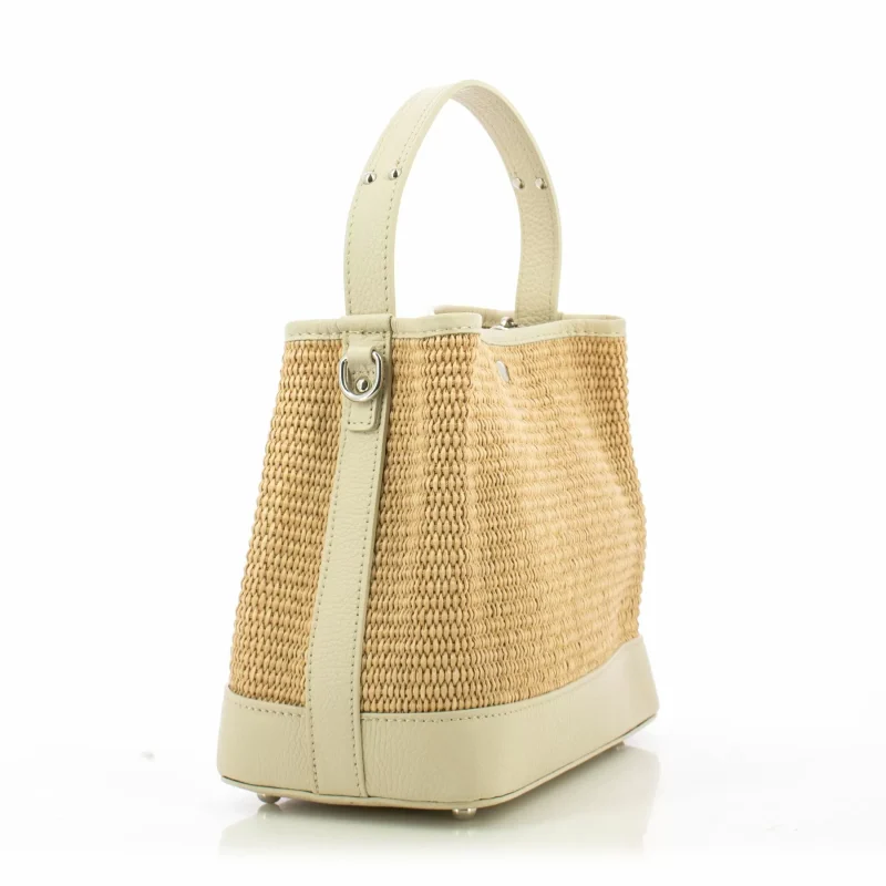 Класически Чанти JUICE – 112595 BEIGE — снимка 2