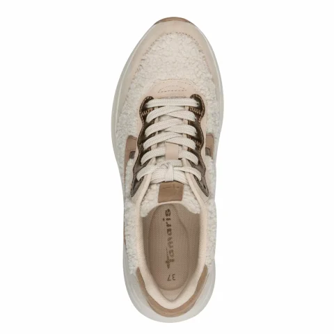 Дамски Сникърс TAMARIS – 1-23795-45-401 BEIGE SUEDE — снимка 5