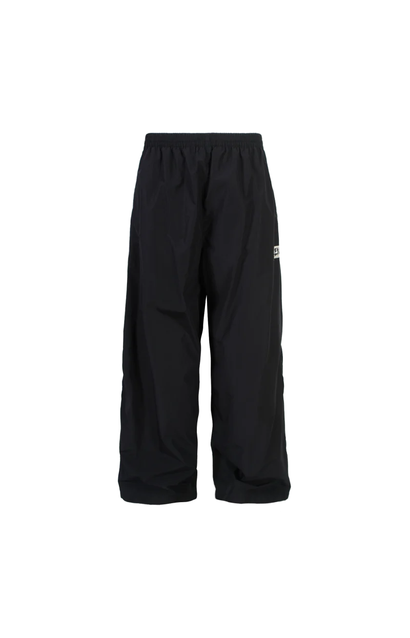 Masking Tape Tracksuit Pants in Black