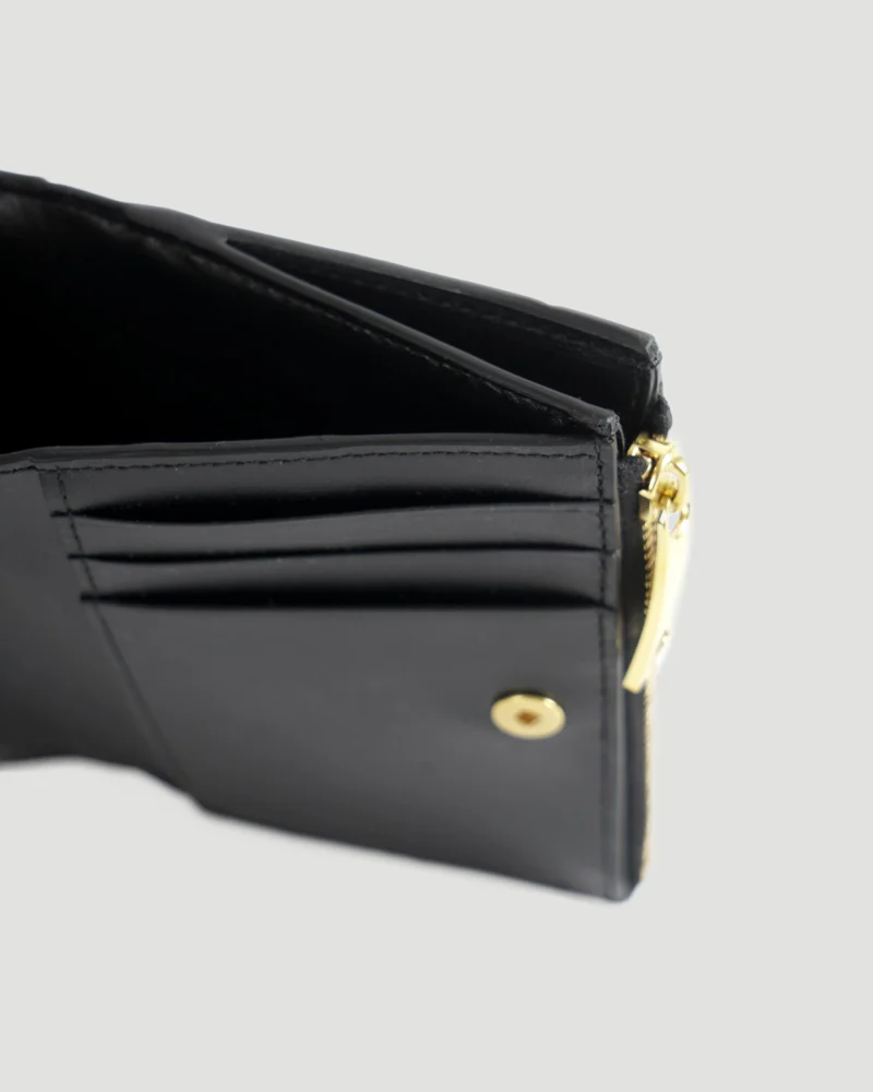 Small Intrecciato Bi-Fold Zip Wallet — снимка 3