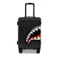 Малък куфар SHARKS IN PARIS WTF BUBBLY BLACK CHECK SPRAYGROUND — снимка 2