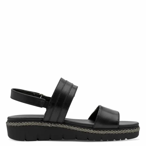 Дамски Сандали На Платформа TAMARIS – 1-28264-44-001 BLACK_1 — снимка 2