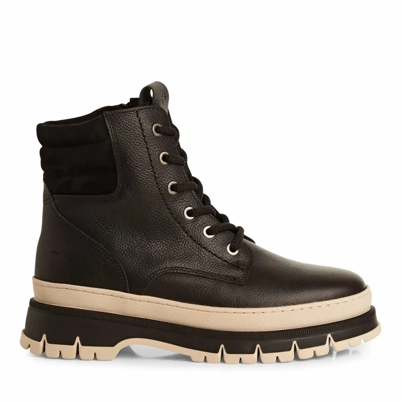 Дамски Равни Боти TAMARIS – 1-25200-45-003 BLACK LEATHER