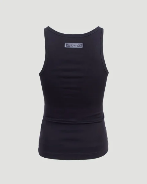 Second Skin Tank Top in Navy — снимка 2