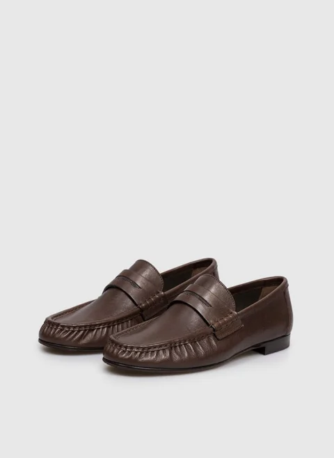 Мокасини от естествена кожа Brunello Cucinelli — снимка 2