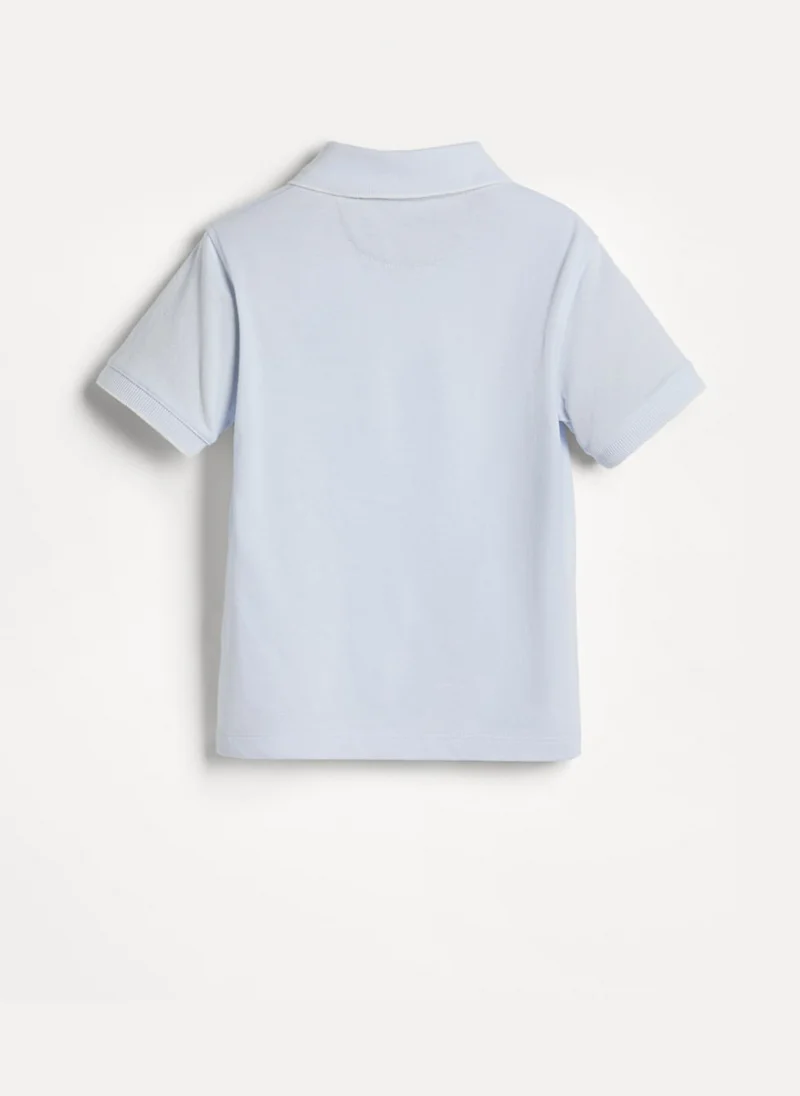 Класически полошърт Brunello Cucinelli Kids 6 — снимка 2