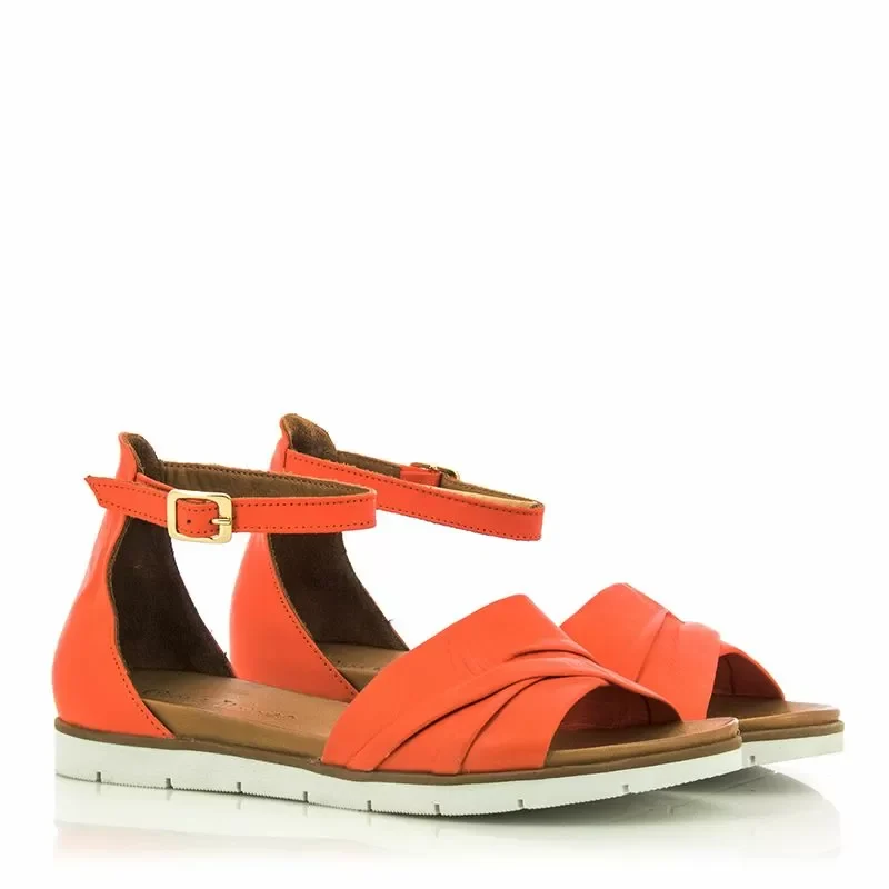 Дамски Равни Сандали COCO ABRICOT – V2798B CORAIL — снимка 3