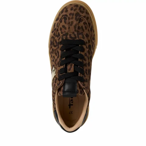 Дамски Сникърс TAMARIS – 1-23788-42-329 LEOPARD COMB — снимка 5