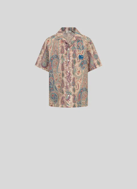 Риза с принт 'Paisley' Etro Kids