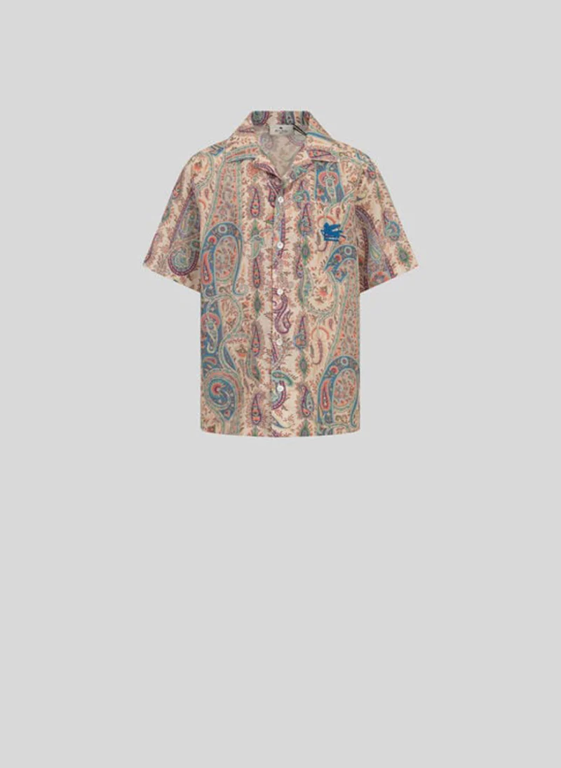 Риза с принт 'Paisley' Etro Kids