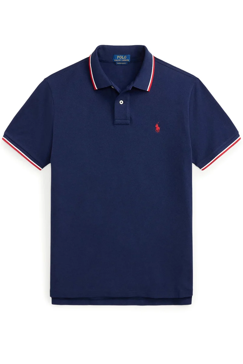 Polo 20/1 Mesh-Ssl-Psh 710842621505 410 navy