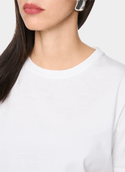 Тишърт с принт 'Dog' Marc Cain Collections — снимка 4