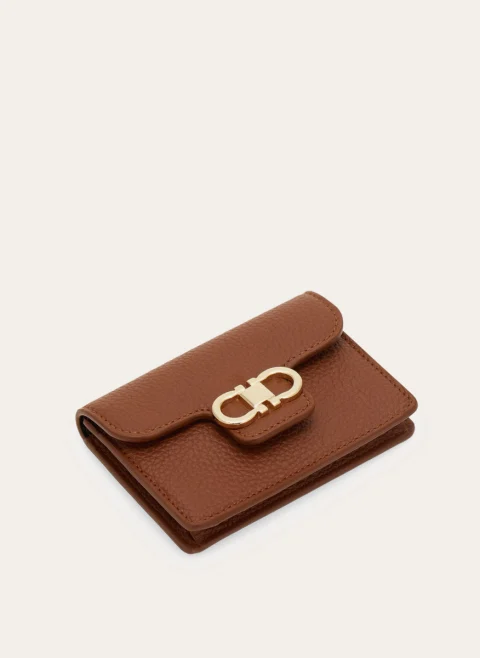 Ключодържател от естествена кожа 'Gancini' Ferragamo — снимка 2