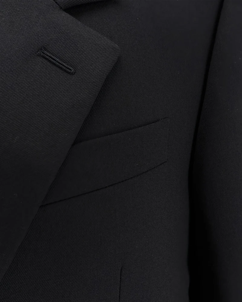 Standard Tailored Jacket in New Black — снимка 2