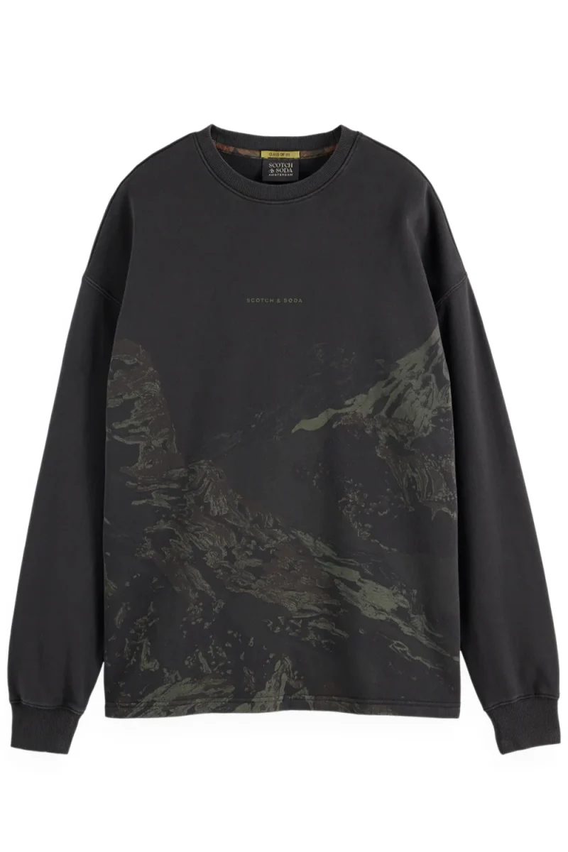 Суичър Loose Fit Overdyed Awshirt 181534 021 meteorite