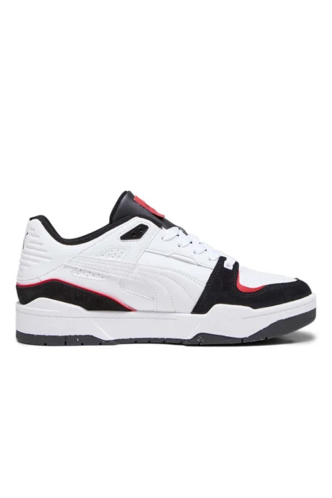 Sneakers Slipstream Bball Mix 393787 01 puma white-puma black — снимка 2