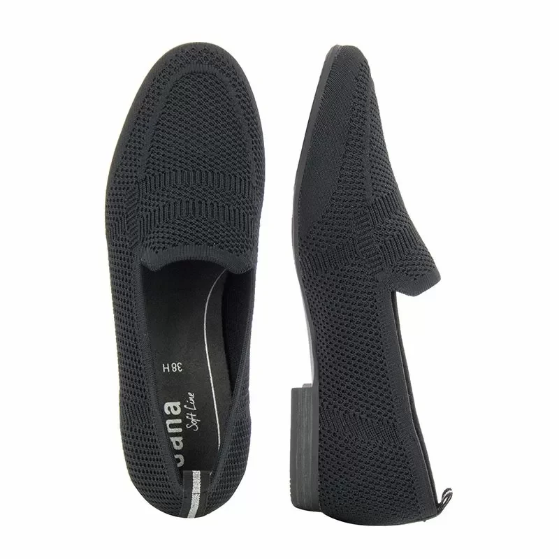 Дамски Лоуфър Jana Softline – 8-24266-42 BLACK — снимка 5