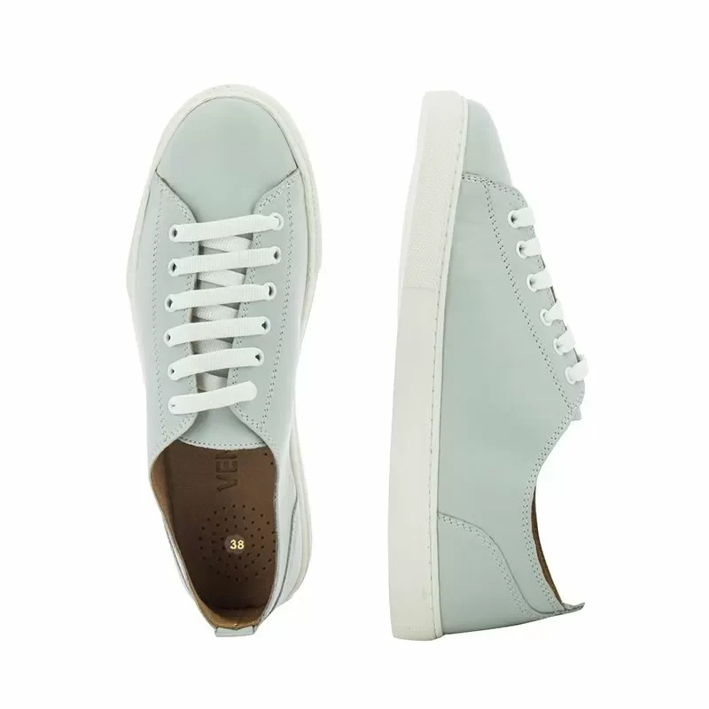 Дамски Сникърс VENEZIA – 446-45620 LEATHER GREY — снимка 5