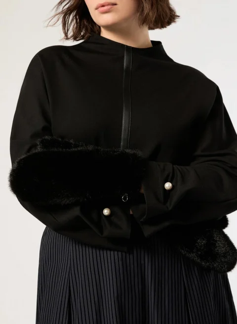 Ръкавици 'Faux fur' Marina Rinaldi Mrsfachiro — снимка 4