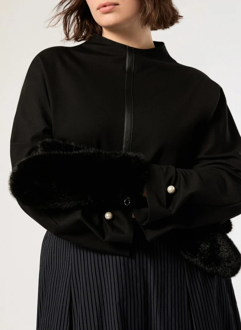 Ръкавици 'Faux fur' Marina Rinaldi Mrsfachiro — снимка 4