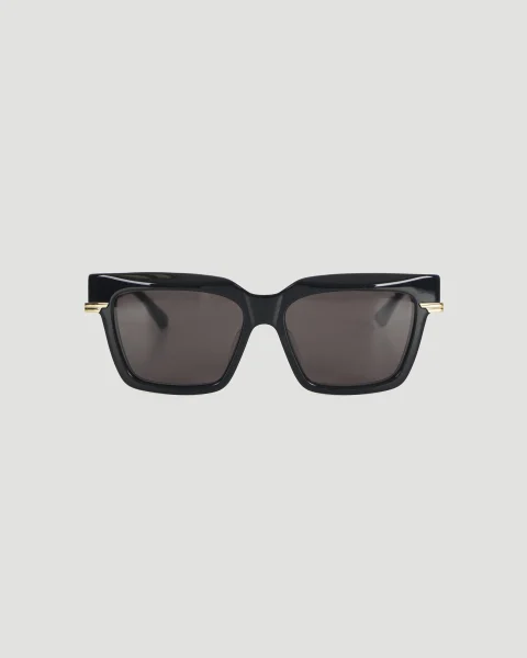 Black Sunglasses in Acetate and Metal