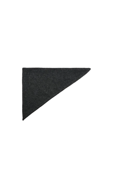 Pyrite Scarf in Charcoal Melange — снимка 2