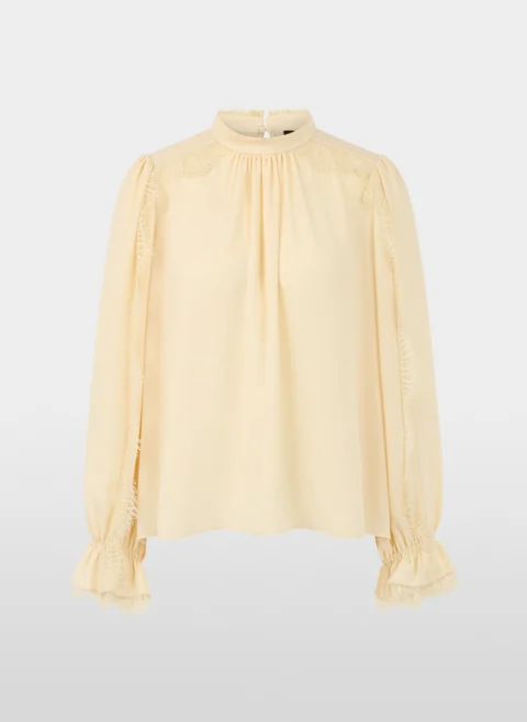 Блуза с дантела Marc Cain Collections — снимка 14