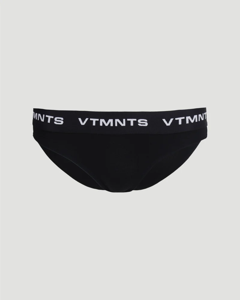 Logo Briefs in Black