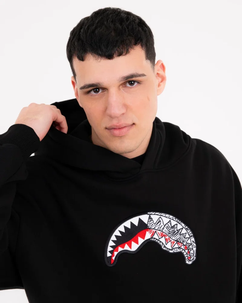 Суичър SKETCH SHARK SMOOTH PERFECT HOODIE — снимка 2