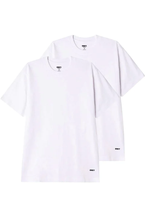 T-Shirt (Pack of 2) Standard 131080300 WHT white