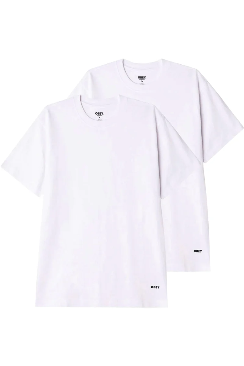 T-Shirt (Pack of 2) Standard 131080300 WHT white