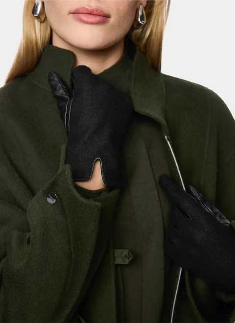 Ръкавици с вълна Marc Cain Collections — снимка 3