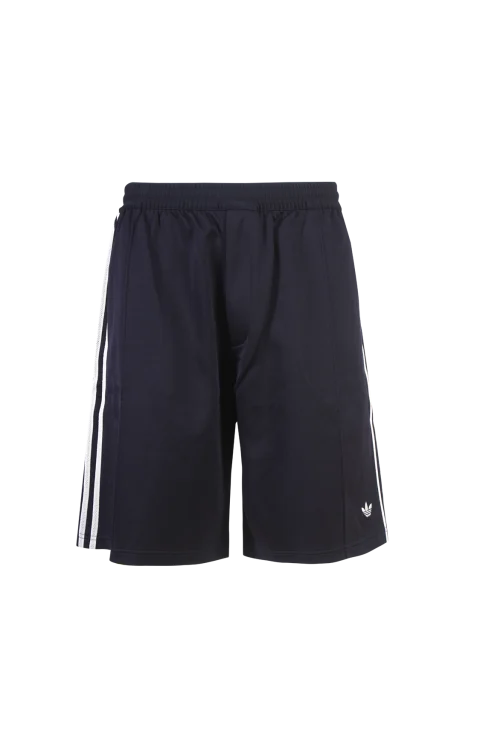 Relaxed Fit Nylon-Wool Stretch Twill Shorts