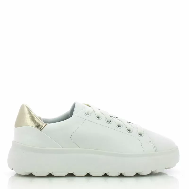 Дамски Сникърс GEOX – D35TCB D SPHERICA EC4.1 WHITE/GOLD