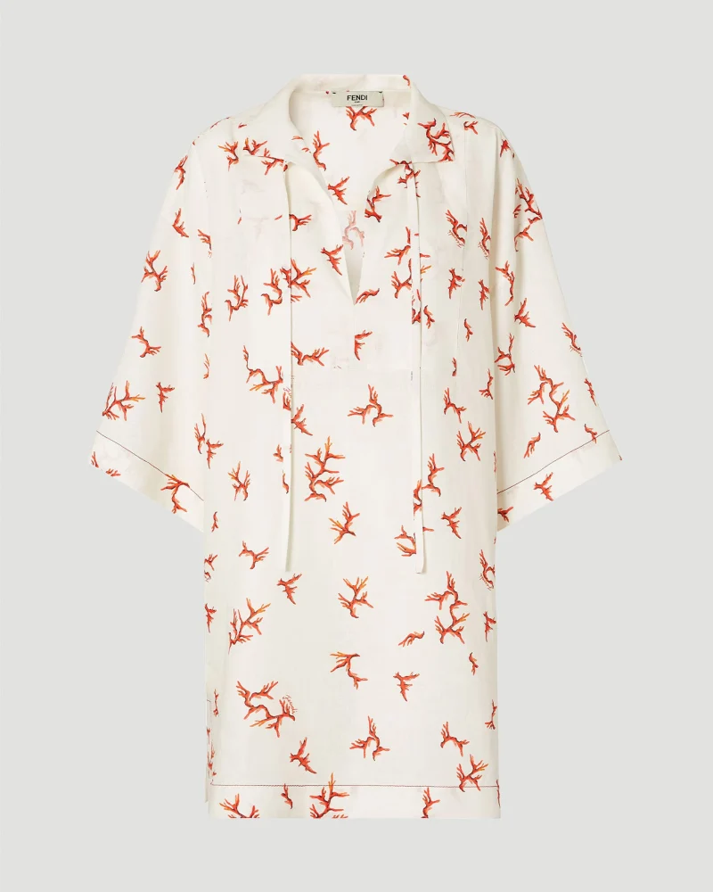 White Linen Long Shirt