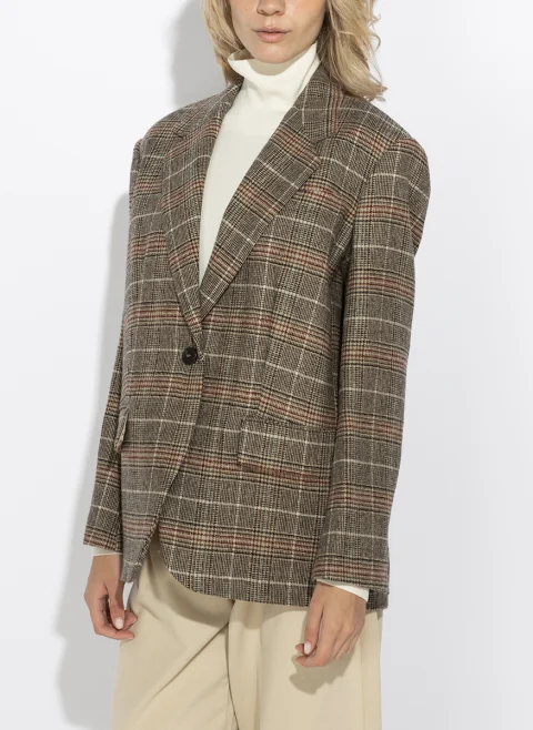 Сако от фина вълна Weekend Max Mara Wkdfebo — снимка 5
