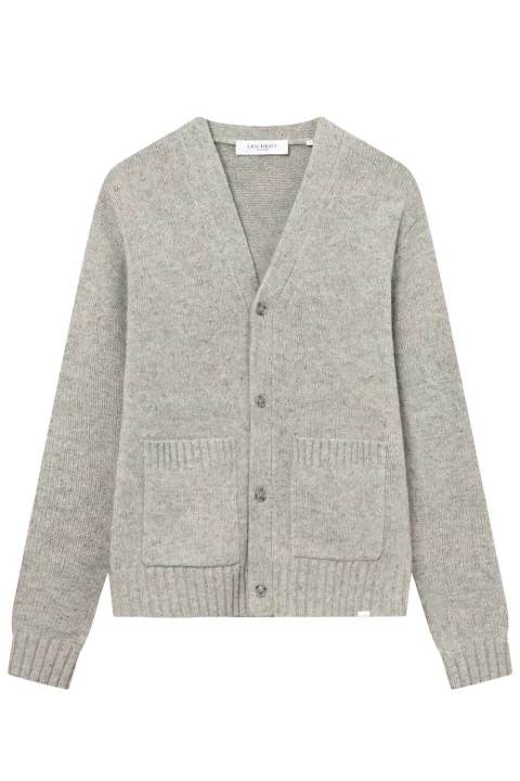 Жилетка Gary Fleck Wool Cardigan LDM310111 320320-grey melange