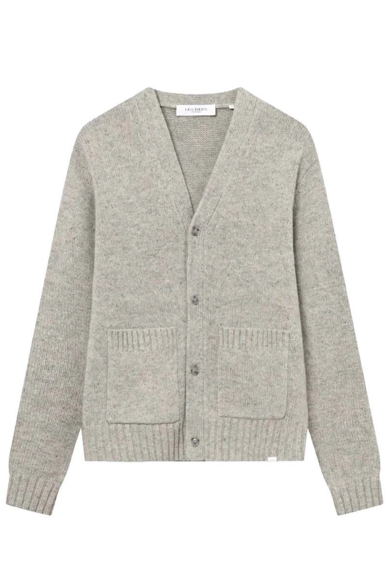 Жилетка Gary Fleck Wool Cardigan LDM310111 320320-grey melange