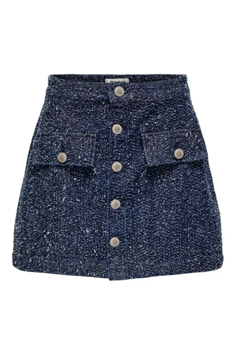 Пола Onlaman Boucle Qyt 15358134 BS000042 dark blue denim