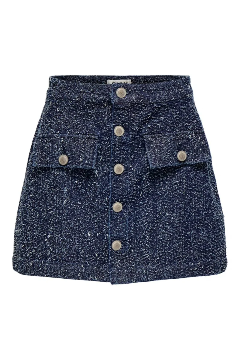 Пола Onlaman Boucle Qyt 15358134 BS000042 dark blue denim