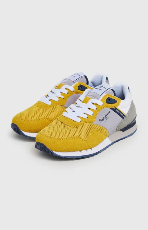 Спортни обувки LONDON URBAN B с лого детайли — снимка 2