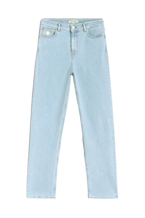 Jean 56J00169/1T005803/E/005 5 Pocket Mid Rise Straight Fit