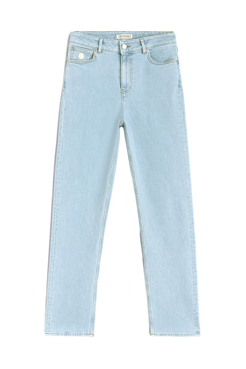 Jean 56J00169/1T005803/E/005 5 Pocket Mid Rise Straight Fit