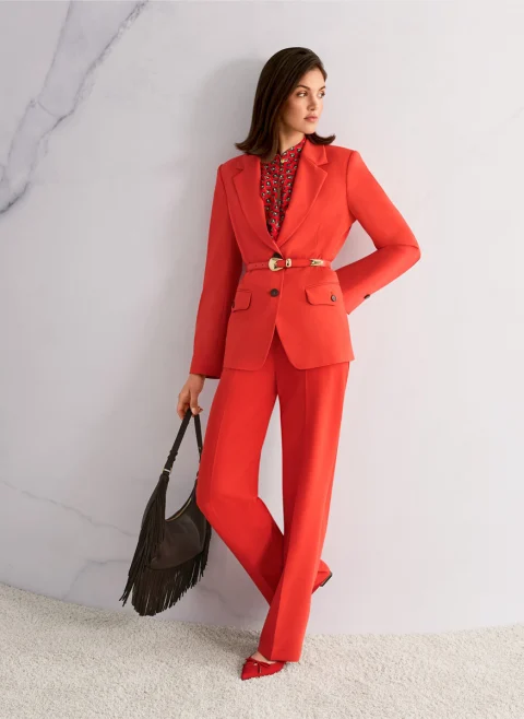 Блуза с цялостен принт Marc Cain Collections — снимка 7