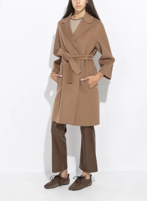 Палто от двойно тъкана вълна S' Max Mara Arona — снимка 2