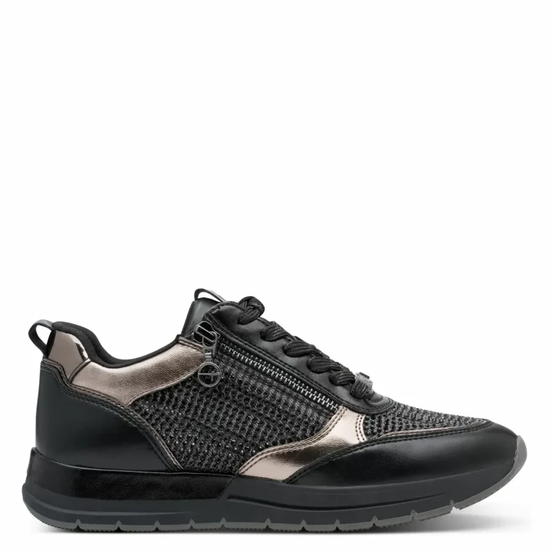 Дамски Сникърс TAMARIS – 1-23832-44-043 BLACK GLAM
