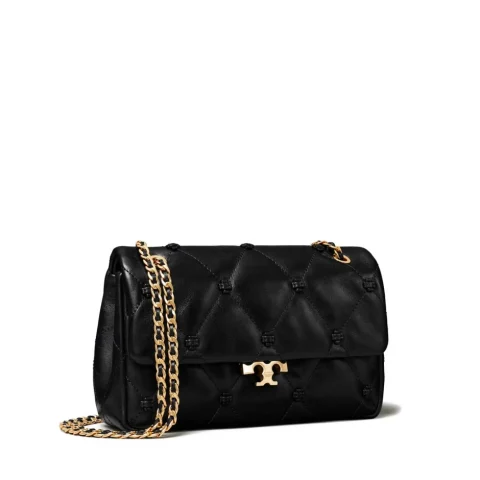 Дамска черна чанта SMALL BUNNY KNOT TORY BURCH — снимка 7