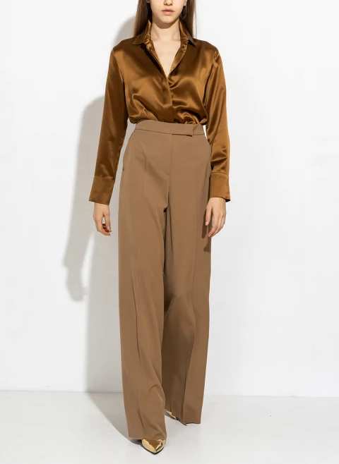 Риза от коприна Max Mara Mazurca — снимка 2