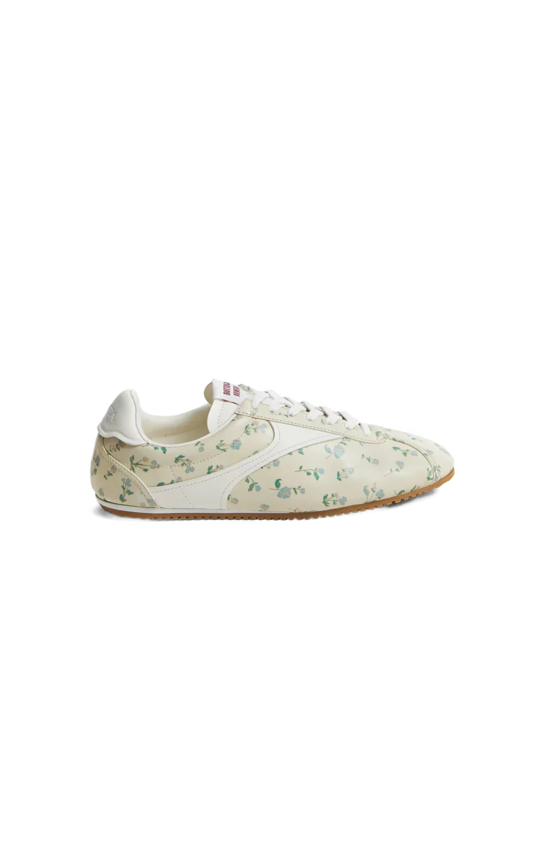Shot Sneaker in Parchment/Peach/Blue