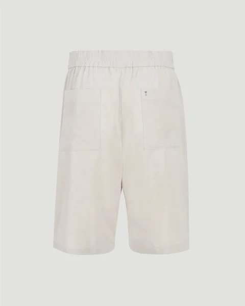 Bermuda Shorts in Light Beige — снимка 2
